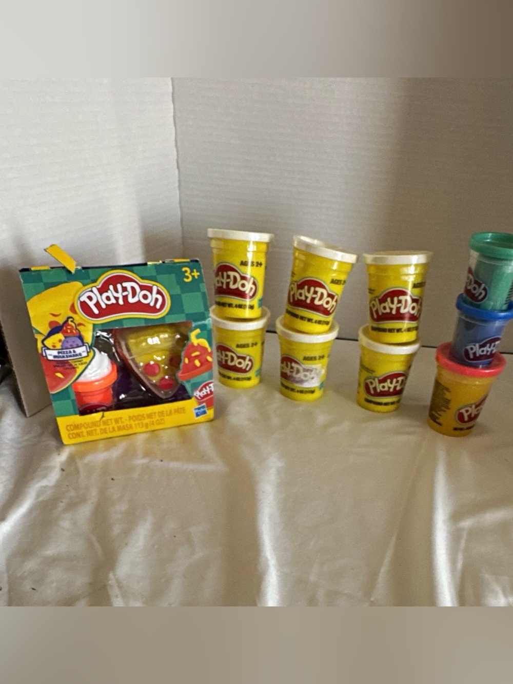 Play-Doh Modeling Compound Pizza & Milkshake Set, Ages 2-4 Years